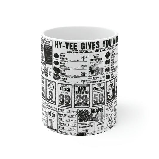 "Midwest Grocery Store" Newspaper Ad Mug