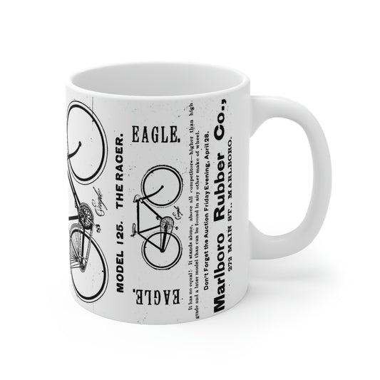 "Eagle Bicycle" Newspaper Ad Mug